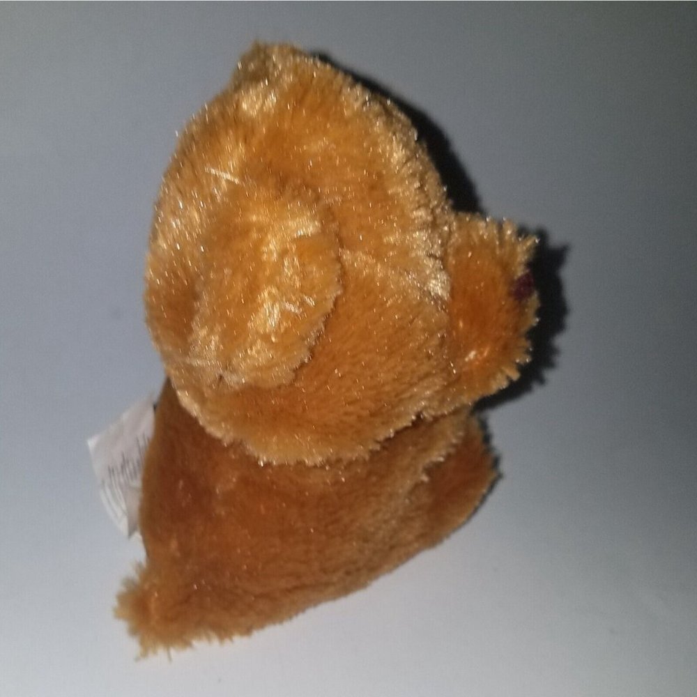 FTD Brown Teddy Bear Plush Small 6" Stuffed Animal Toy Elastic Band Gift - Picture 4 of 7